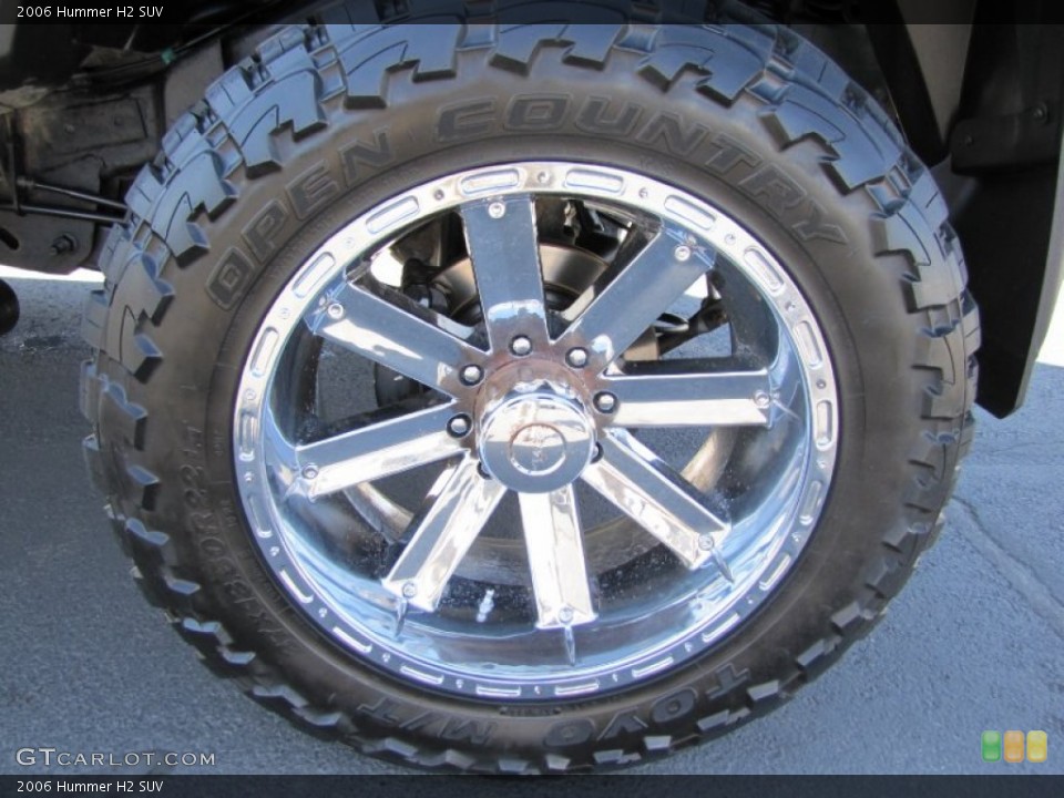 2006 Hummer H2 Custom Wheel and Tire Photo #69725496