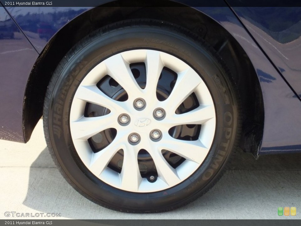 2011 Hyundai Elantra GLS Wheel and Tire Photo #69737089