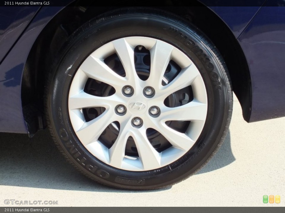 2011 Hyundai Elantra GLS Wheel and Tire Photo #69737098