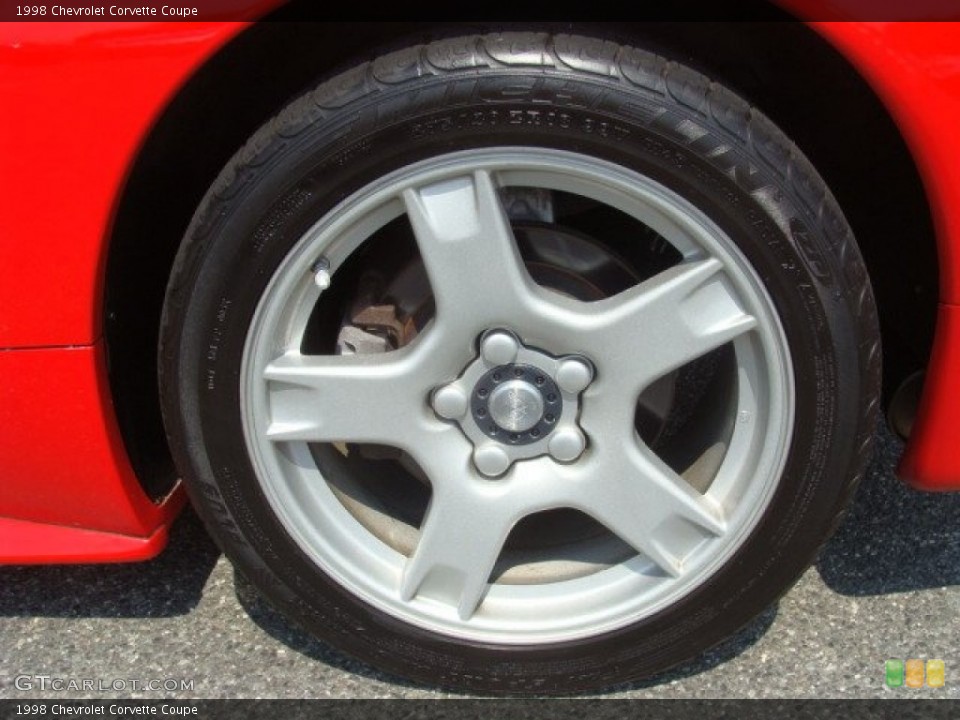 1998 Chevrolet Corvette Coupe Wheel and Tire Photo #69739828