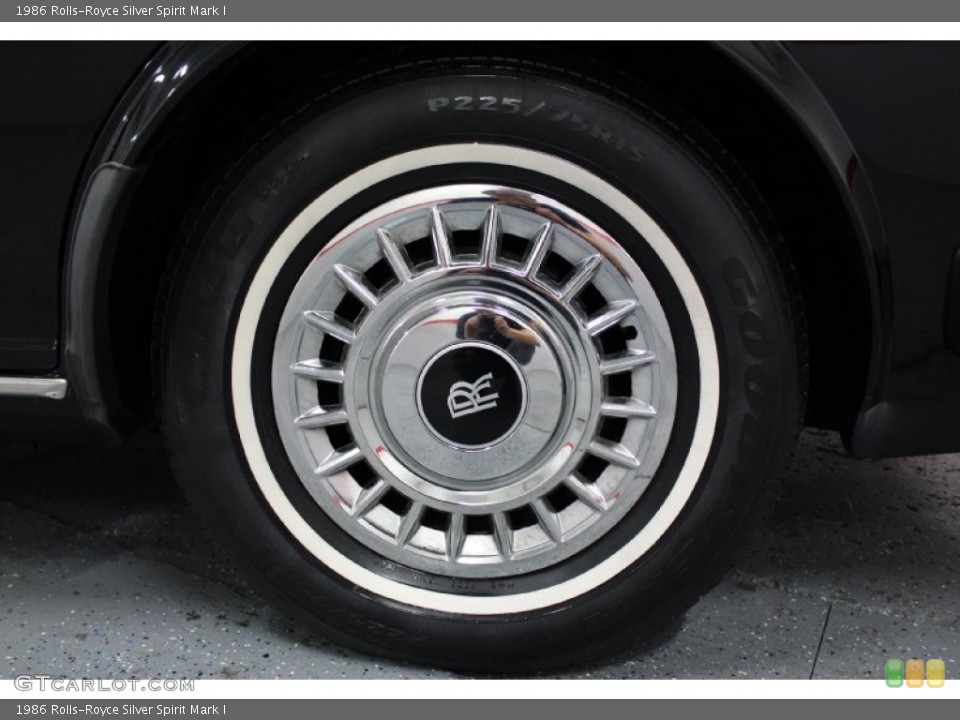 1986 Rolls-Royce Silver Spirit Mark I Wheel and Tire Photo #69741970