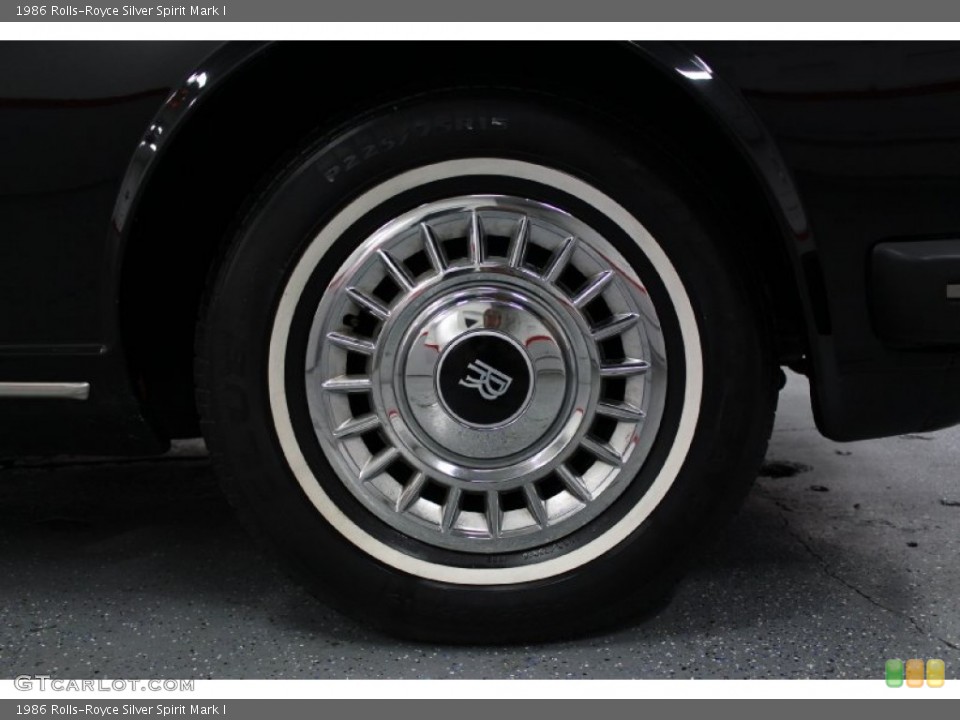 1986 Rolls-Royce Silver Spirit Wheels and Tires