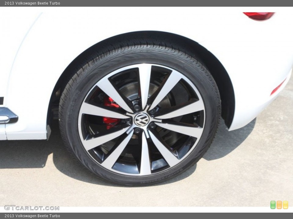 2013 Volkswagen Beetle Turbo Wheel and Tire Photo #69746323