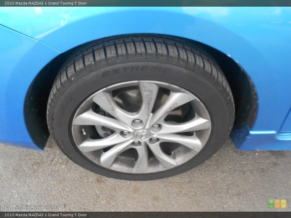 2010 Mazda MAZDA3 s Grand Touring 5 Door Wheel and Tire Photo #69746629