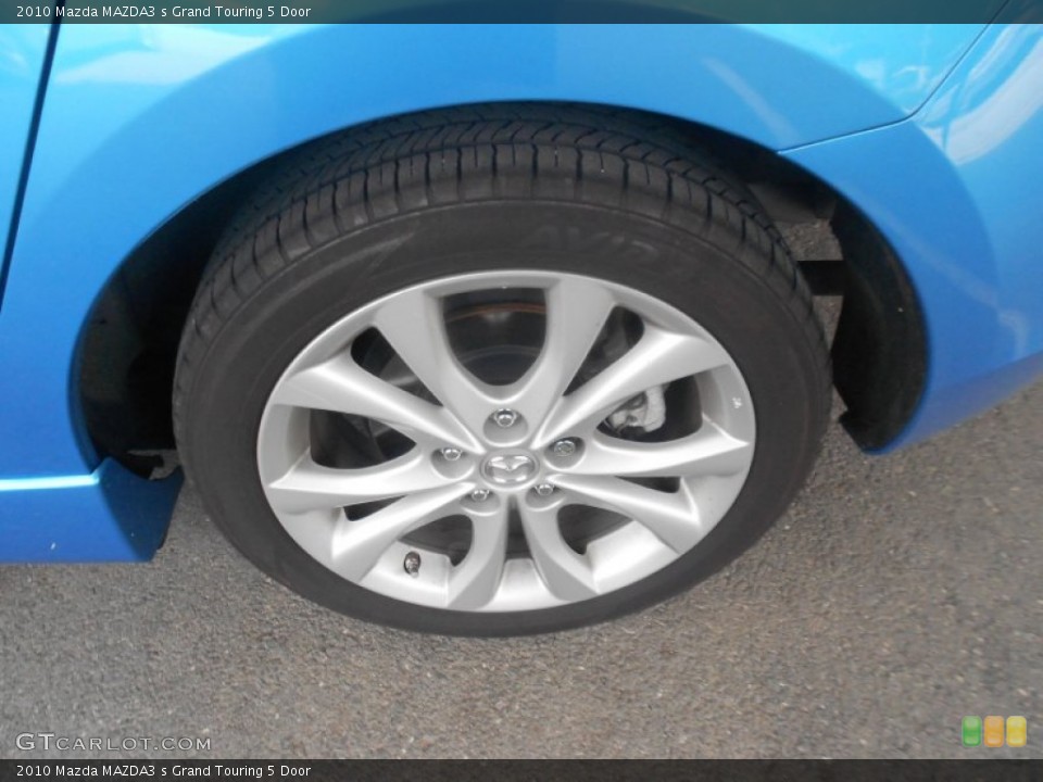 2010 Mazda MAZDA3 s Grand Touring 5 Door Wheel and Tire Photo #69746638
