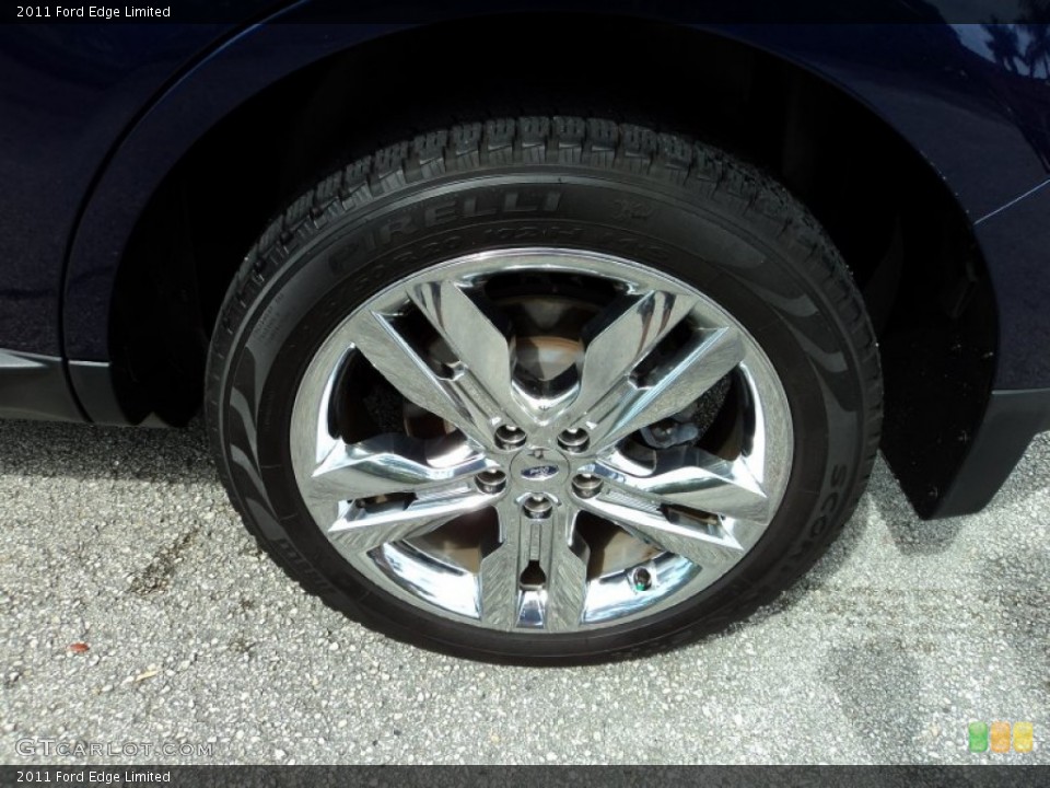 2011 Ford Edge Limited Wheel and Tire Photo #69749146