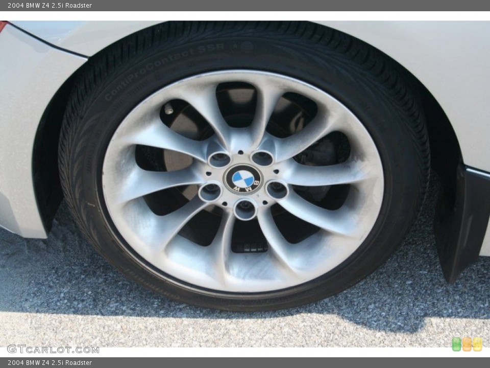 2004 BMW Z4 2.5i Roadster Wheel and Tire Photo #69749851
