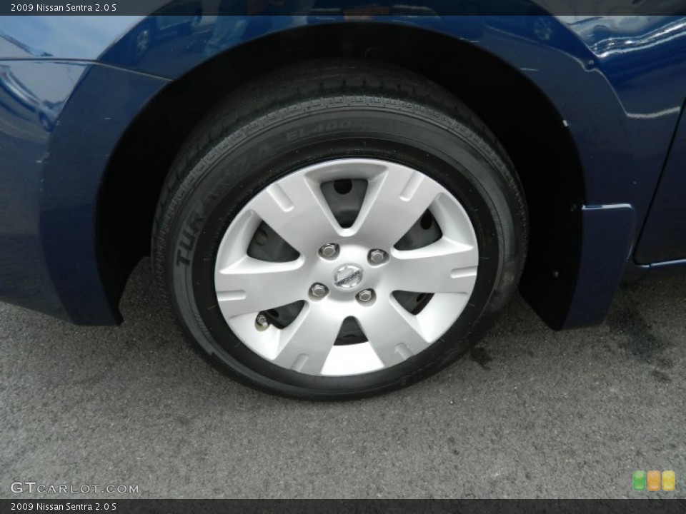 2009 Nissan Sentra 2.0 S Wheel and Tire Photo #69750805