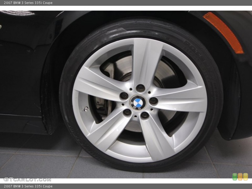 2007 BMW 3 Series 335i Coupe Wheel and Tire Photo #69751996