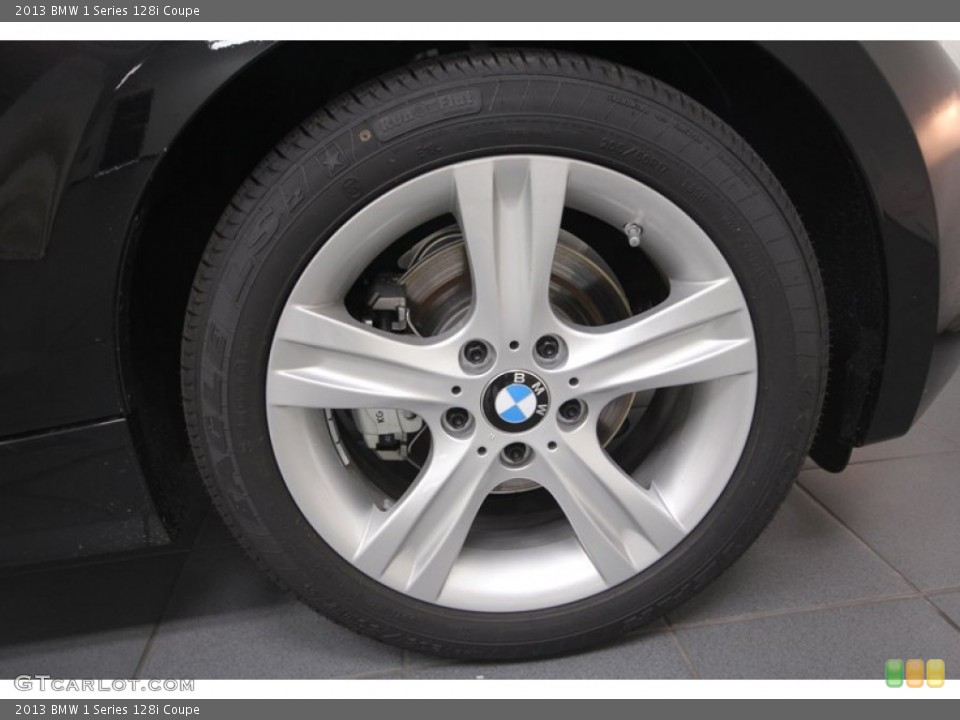 2013 BMW 1 Series 128i Coupe Wheel and Tire Photo #69753319