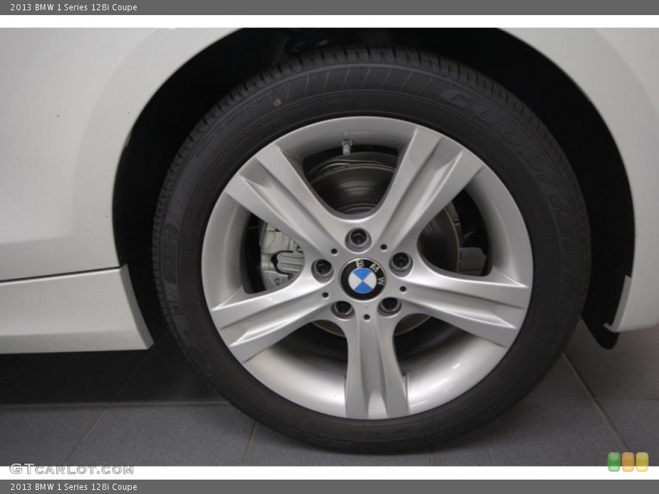 2013 BMW 1 Series 128i Coupe Wheel and Tire Photo #69753511