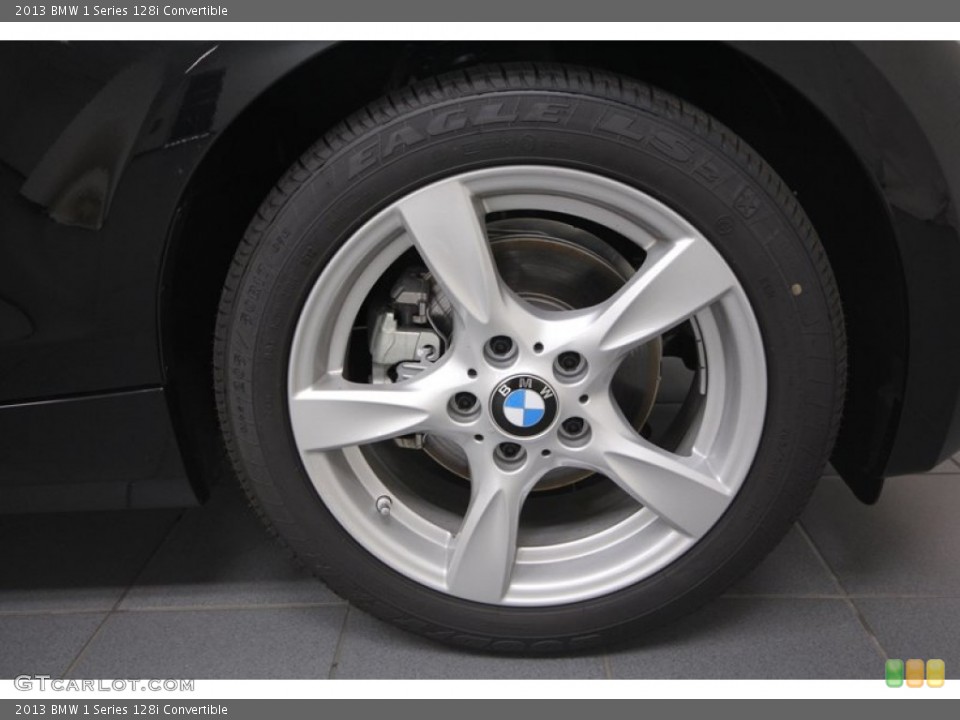 2013 BMW 1 Series 128i Convertible Wheel and Tire Photo #69753721