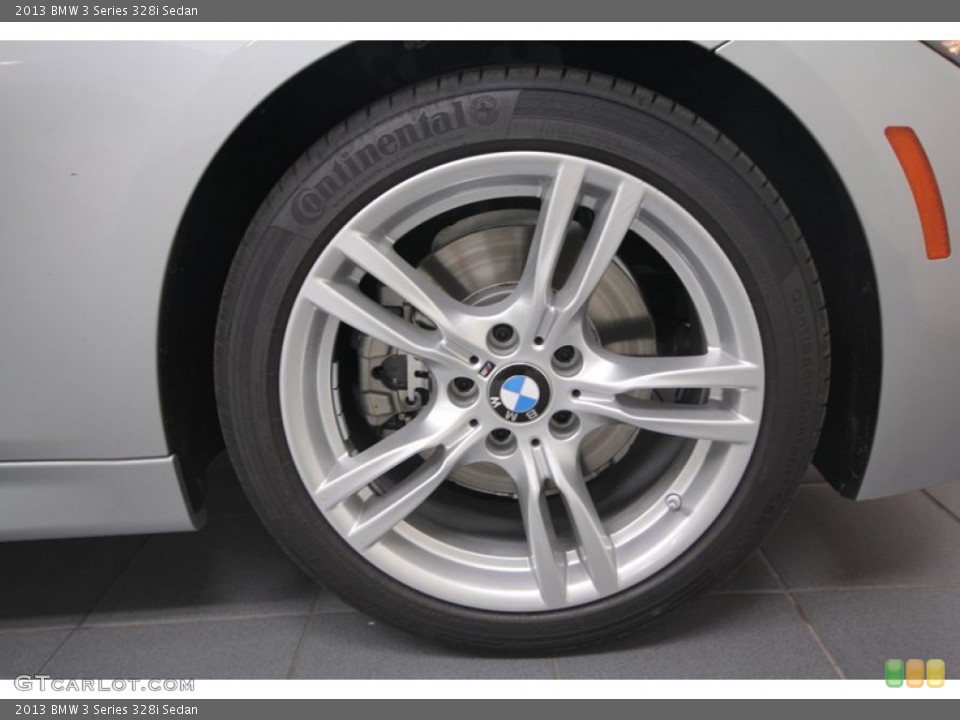 2013 BMW 3 Series 328i Sedan Wheel and Tire Photo #69755578
