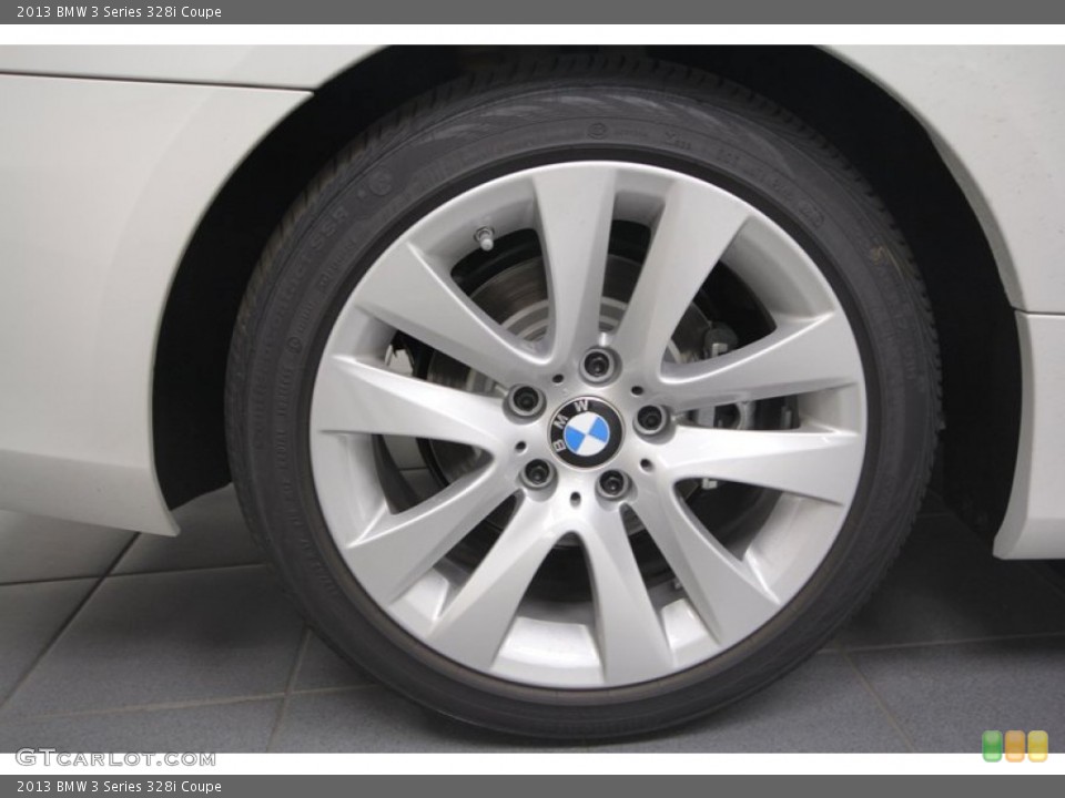 2013 BMW 3 Series 328i Coupe Wheel and Tire Photo #69756022