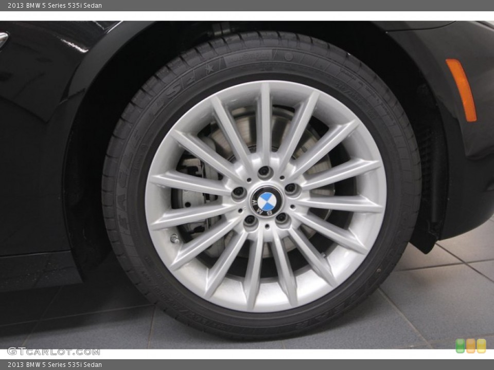 2013 BMW 5 Series 535i Sedan Wheel and Tire Photo #69756238