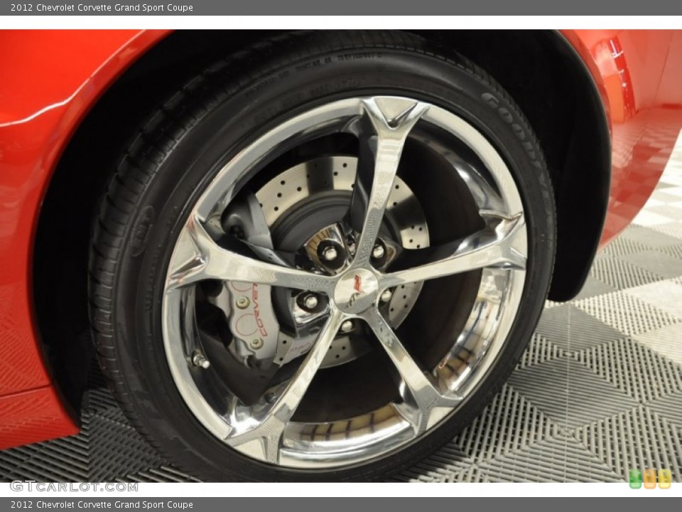 2012 Chevrolet Corvette Grand Sport Coupe Wheel and Tire Photo #69758902