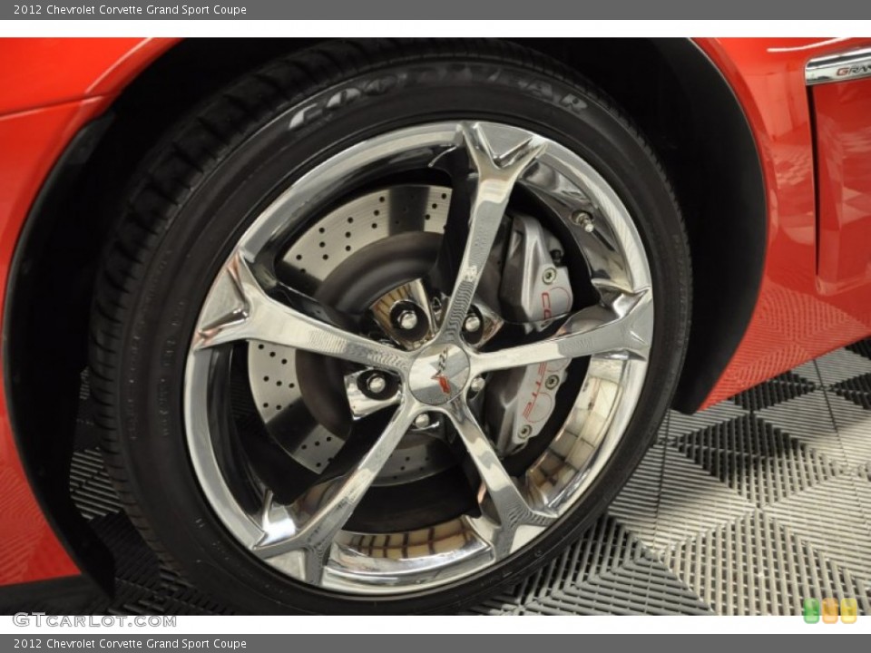 2012 Chevrolet Corvette Grand Sport Coupe Wheel and Tire Photo #69759437