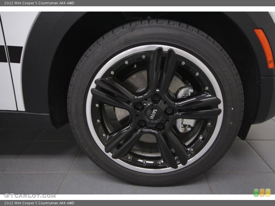 2012 Mini Cooper S Countryman All4 AWD Wheel and Tire Photo #69759438