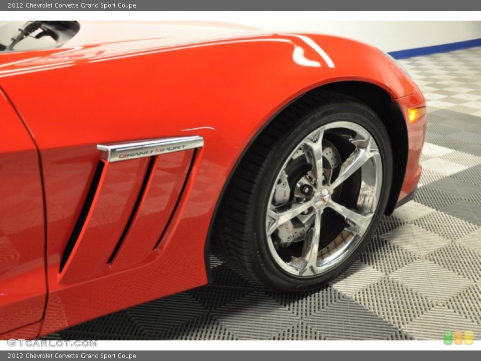 2012 Chevrolet Corvette Grand Sport Coupe Wheel and Tire Photo #69759595