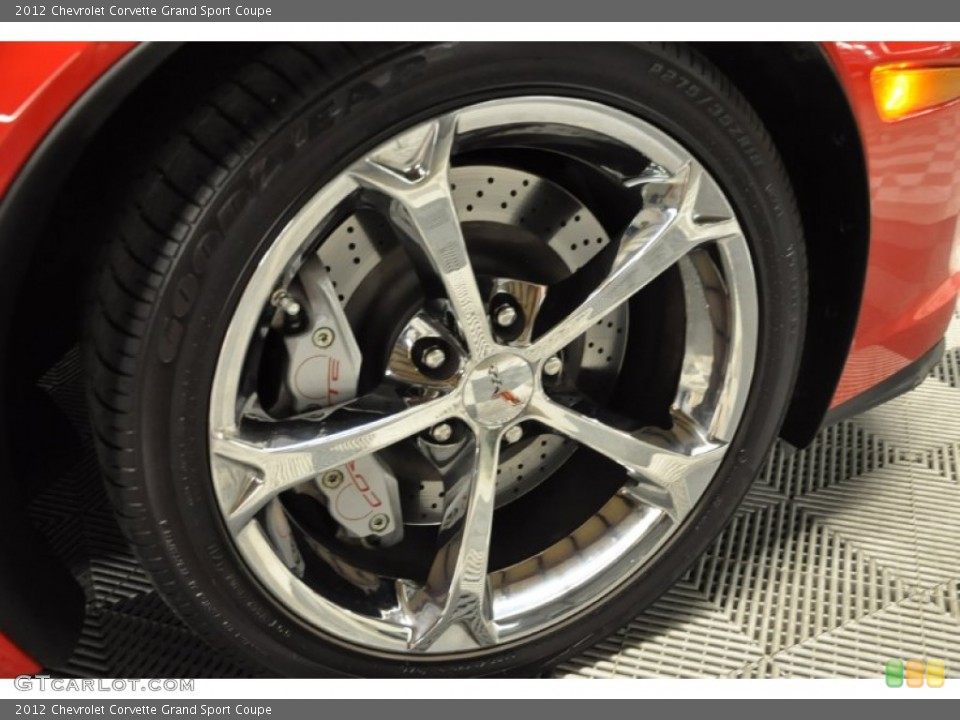 2012 Chevrolet Corvette Grand Sport Coupe Wheel and Tire Photo #69759604