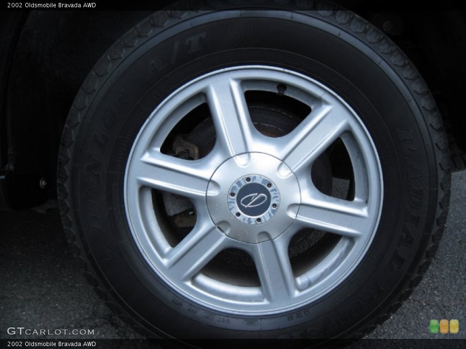 2002 Oldsmobile Bravada AWD Wheel and Tire Photo #69763612