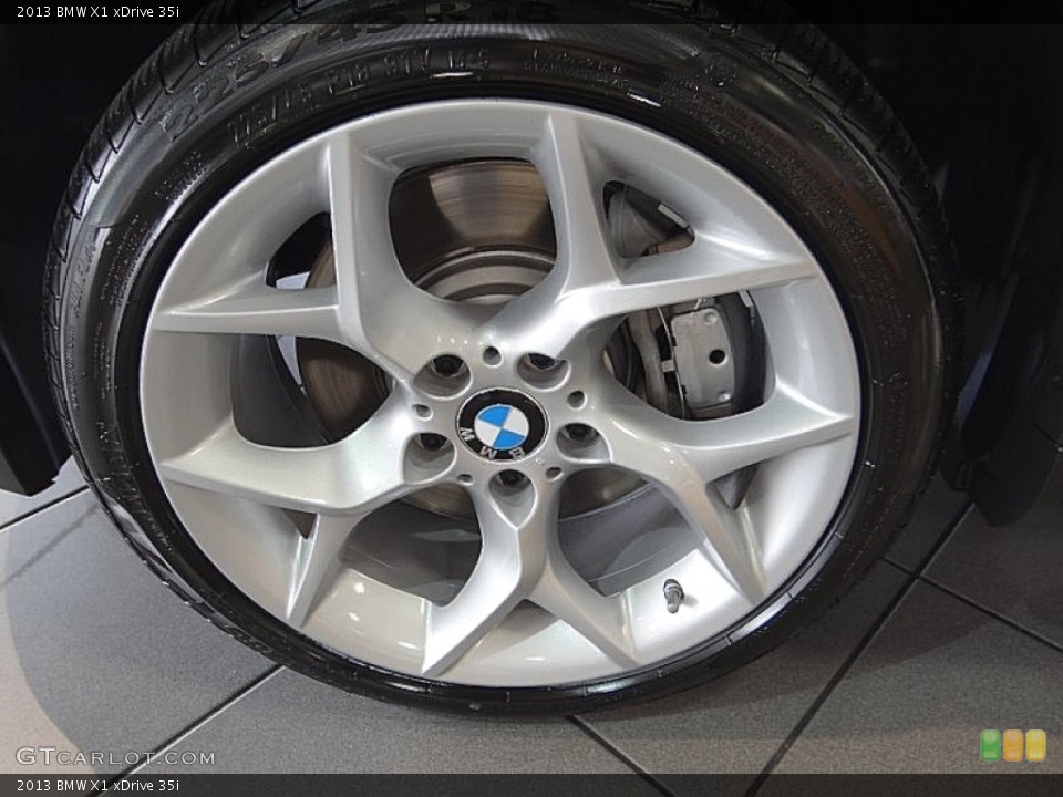 2013 BMW X1 xDrive 35i Wheel and Tire Photo #69768694