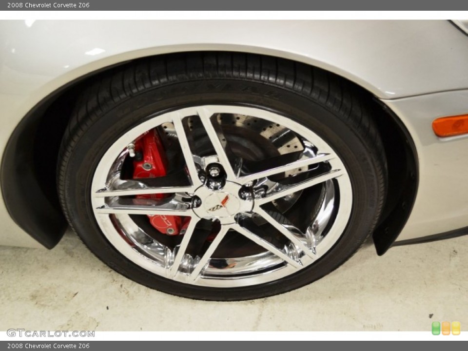 2008 Chevrolet Corvette Z06 Wheel and Tire Photo #69772990