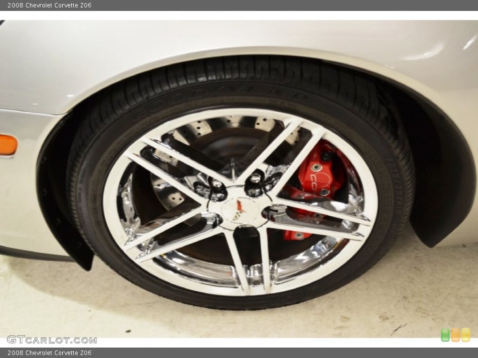 2008 Chevrolet Corvette Z06 Wheel and Tire Photo #69773050