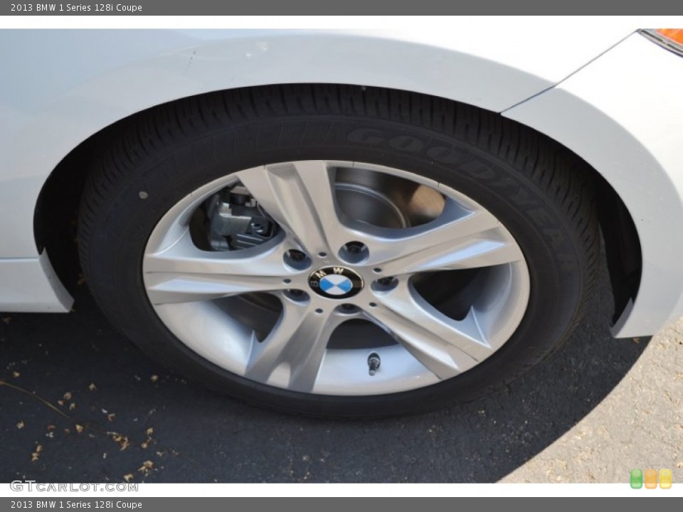 2013 BMW 1 Series 128i Coupe Wheel and Tire Photo #69773197