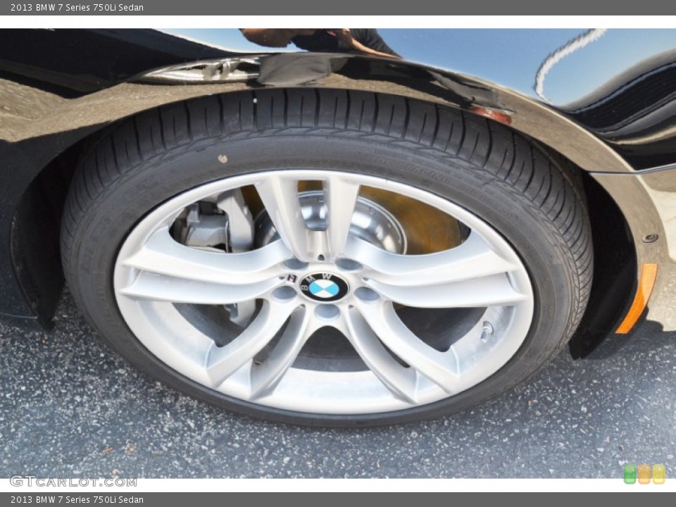 2013 BMW 7 Series 750Li Sedan Wheel and Tire Photo #69774508