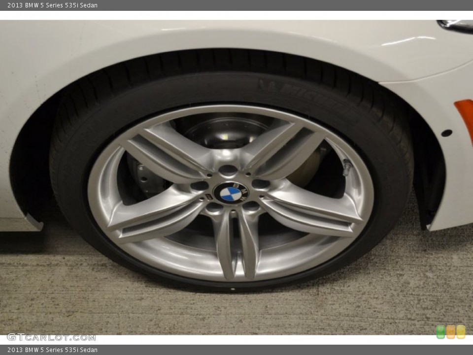 2013 BMW 5 Series 535i Sedan Wheel and Tire Photo #69774592