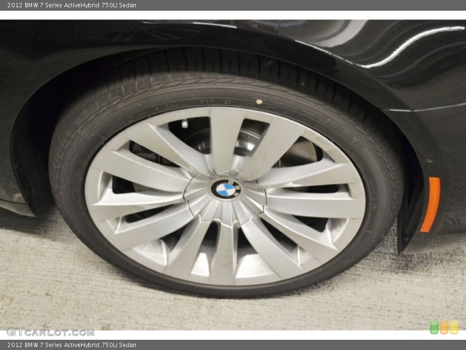 2012 BMW 7 Series ActiveHybrid 750Li Sedan Wheel and Tire Photo #69775462