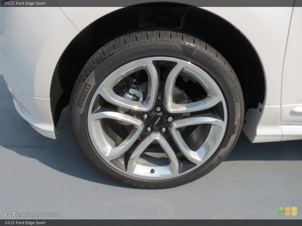 2013 Ford Edge Sport Wheel and Tire Photo #69778552