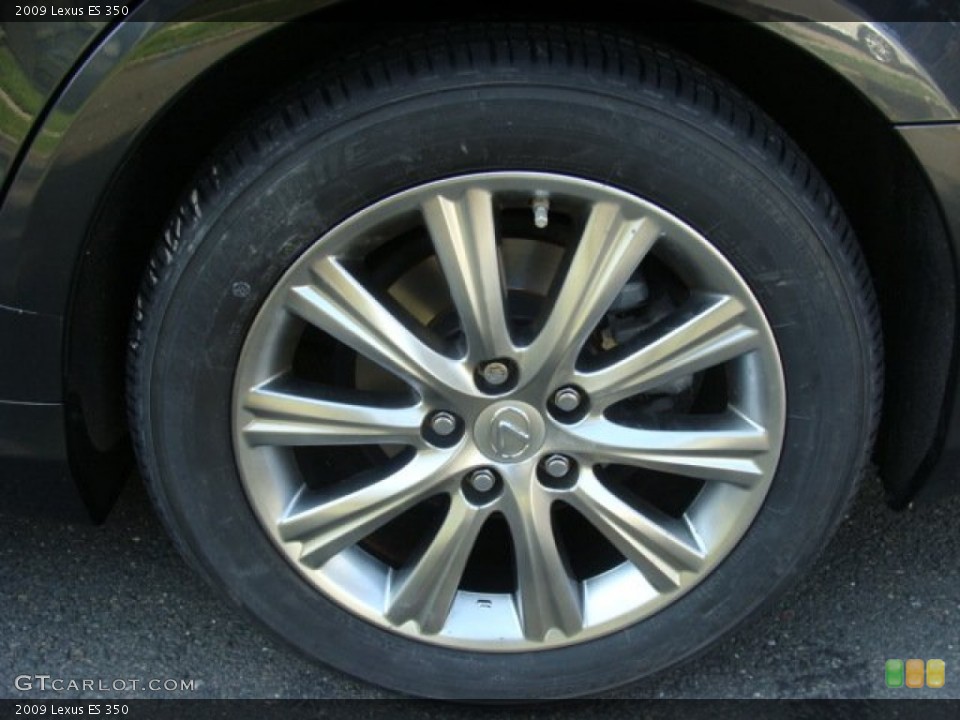 2009 Lexus ES 350 Wheel and Tire Photo #69782104