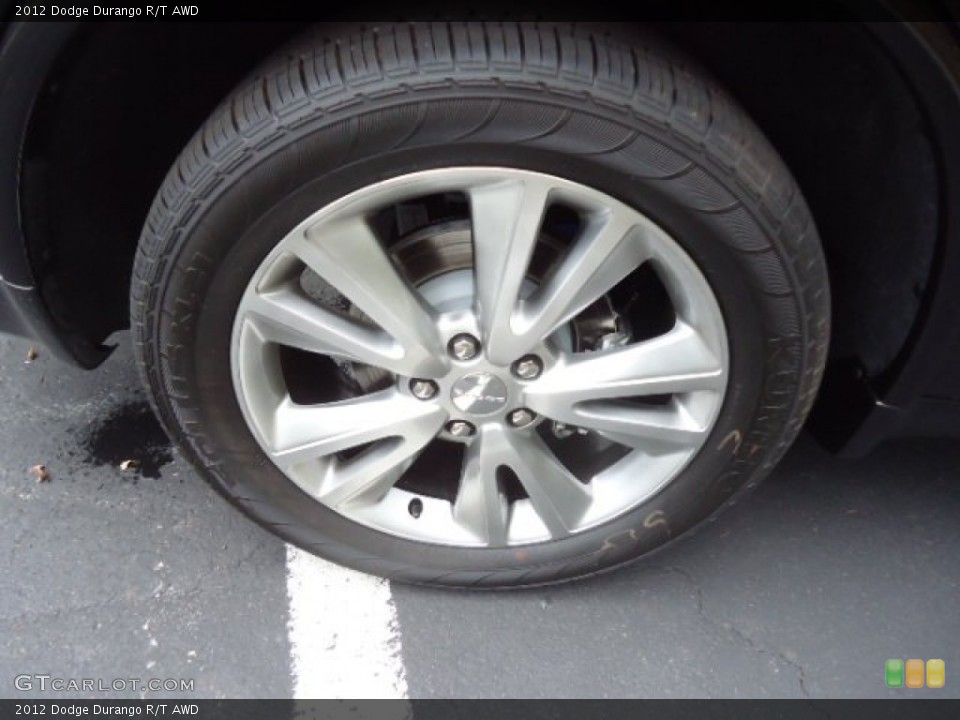 2012 Dodge Durango R/T AWD Wheel and Tire Photo #69784390