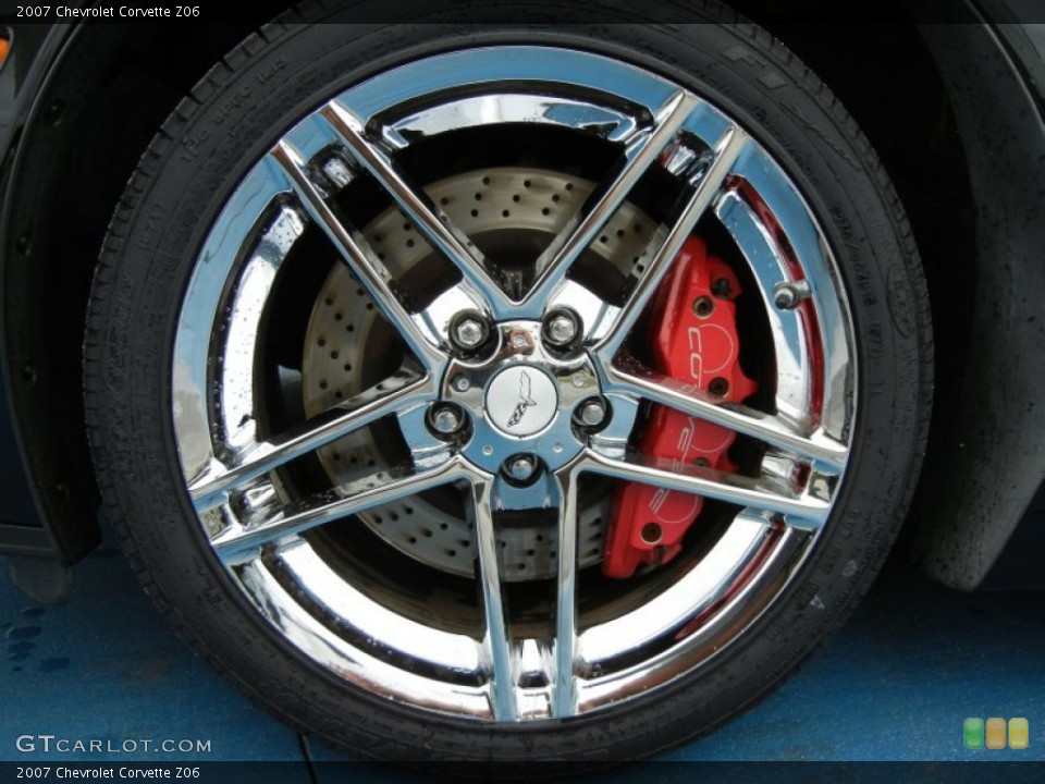 2007 Chevrolet Corvette Z06 Wheel and Tire Photo #69794353