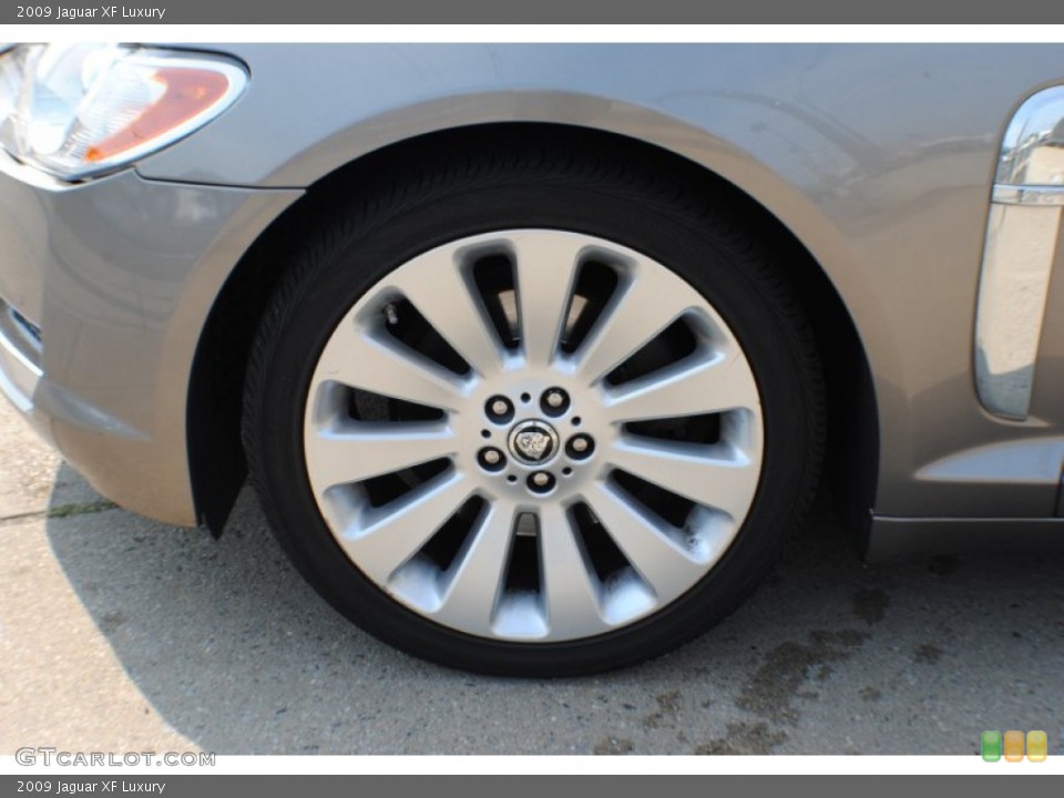2009 Jaguar XF Luxury Wheel and Tire Photo #69798367