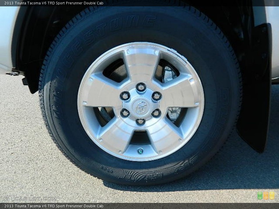 2013 Toyota Tacoma V6 TRD Sport Prerunner Double Cab Wheel and Tire Photo #69801034