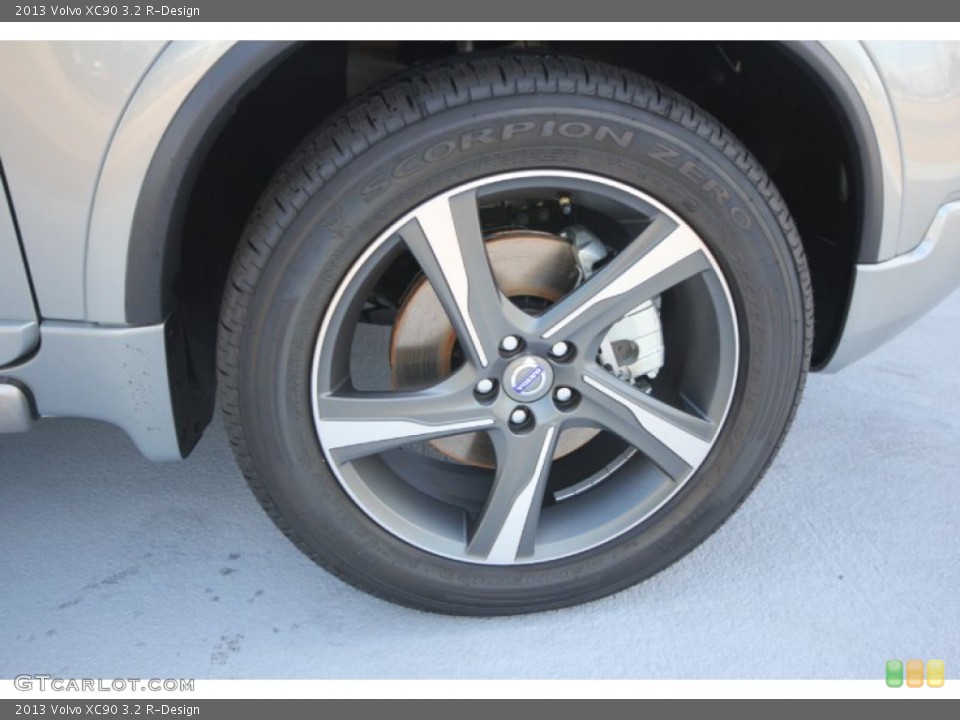 2013 Volvo XC90 3.2 R-Design Wheel and Tire Photo #69801206