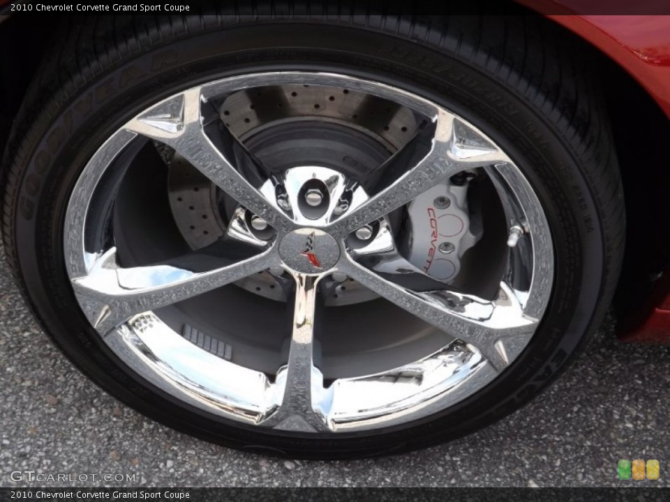 2010 Chevrolet Corvette Grand Sport Coupe Wheel and Tire Photo #69802204