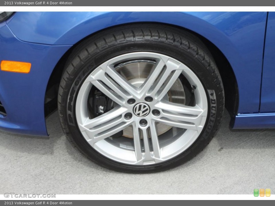 2013 Volkswagen Golf R 4 Door 4Motion Wheel and Tire Photo #69802600