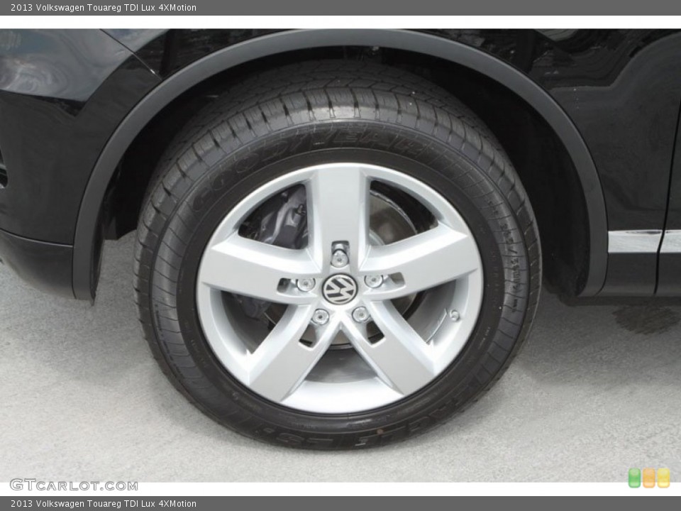 2013 Volkswagen Touareg TDI Lux 4XMotion Wheel and Tire Photo #69803336