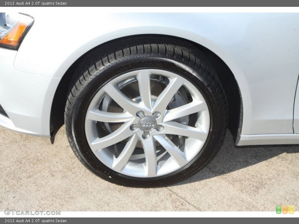 2013 Audi A4 2.0T quattro Sedan Wheel and Tire Photo #69805564