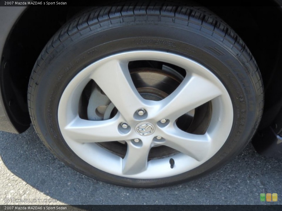 2007 Mazda MAZDA6 s Sport Sedan Wheel and Tire Photo #69808003