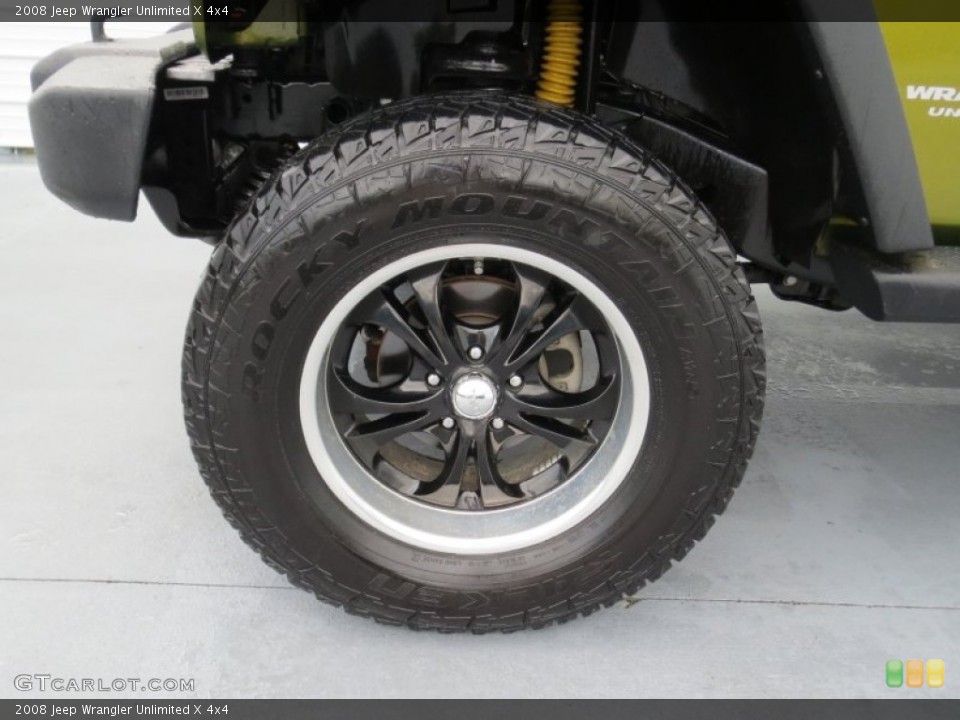 2008 Jeep Wrangler Unlimited Custom Wheel and Tire Photo #69811271