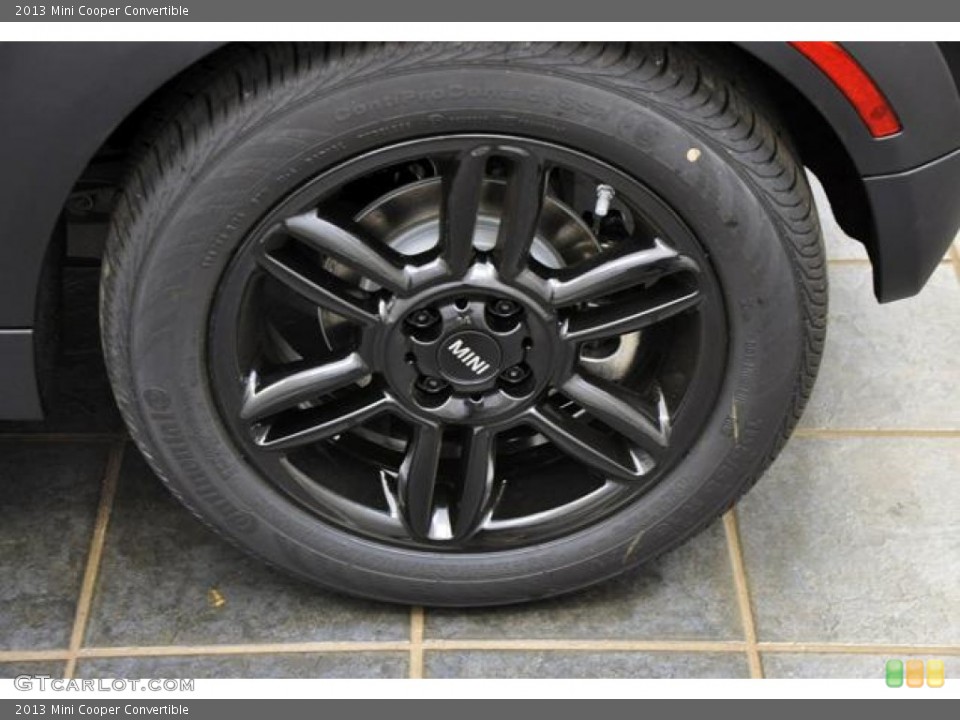 2013 Mini Cooper Convertible Wheel and Tire Photo #69813262