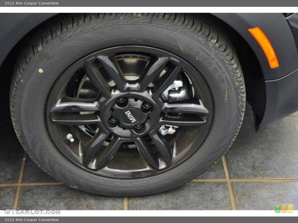 2013 Mini Cooper Convertible Wheel and Tire Photo #69813382