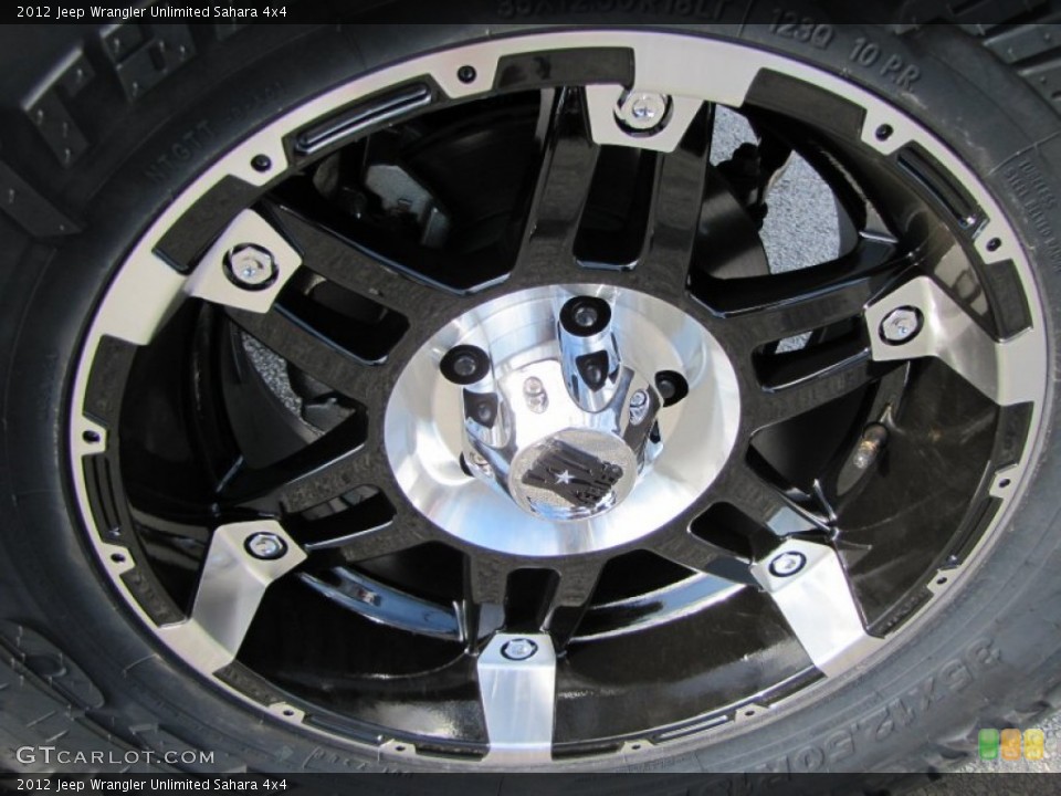 2012 Jeep Wrangler Unlimited Custom Wheel and Tire Photo #69818920