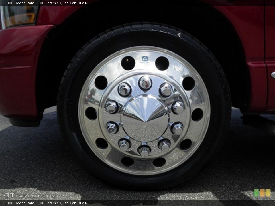 2006 Dodge Ram 3500 Laramie Quad Cab Dually Wheel and Tire Photo #69819466
