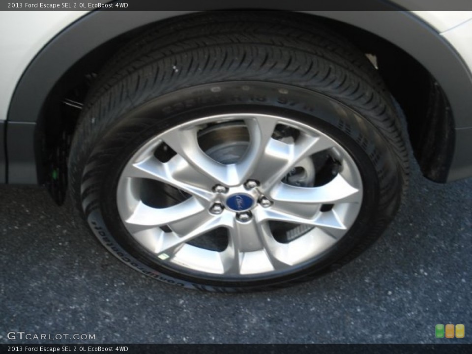 2013 Ford Escape SEL 2.0L EcoBoost 4WD Wheel and Tire Photo #69823321